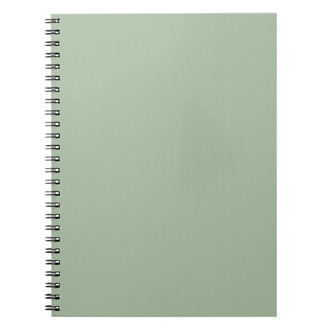 Cuaderno Sage Green Personalizado Branded (Frente)