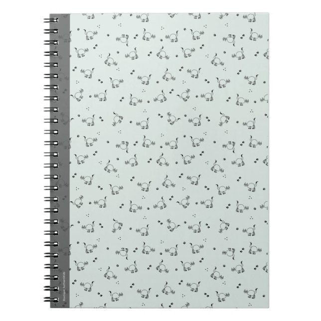 Cuaderno Sage Minimalist Cat Line Art Notebook (Frente)