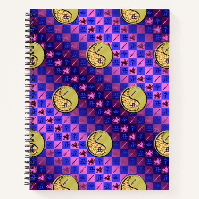 Cuaderno Sagitario & Buey de Metal (Anverso)