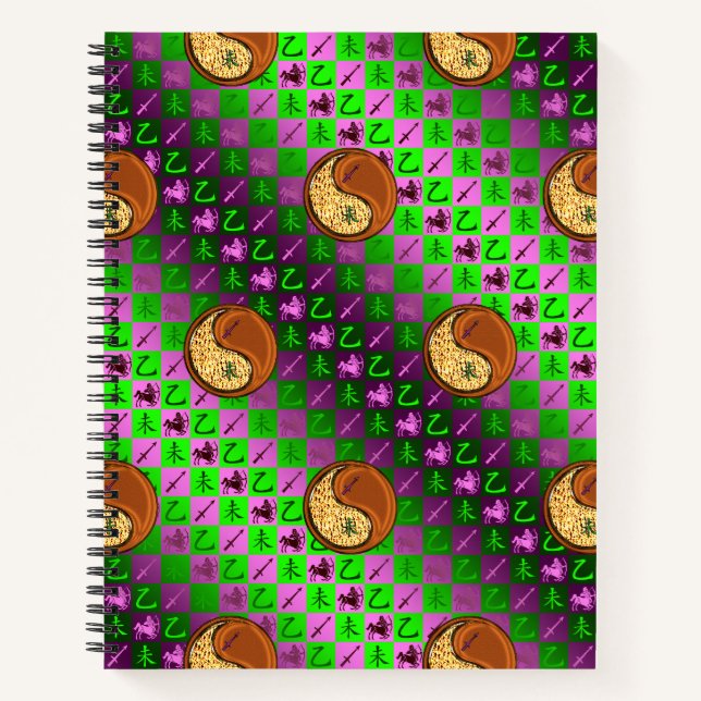 Cuaderno Sagitario & Cabra de Madera (Anverso)
