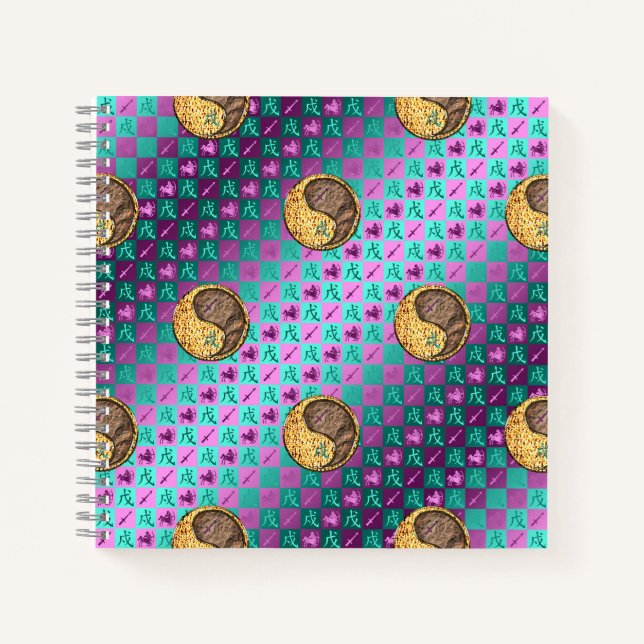 Cuaderno Sagitario & Perro de Tierra (Anverso)