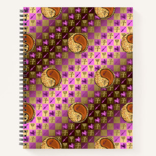 Cuaderno Sagitario & Rata de Madera