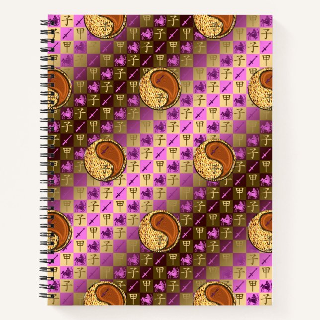Cuaderno Sagitario & Rata de Madera (Anverso)