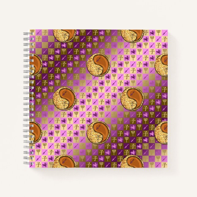 Cuaderno Sagitario & Rata de Madera (Anverso)