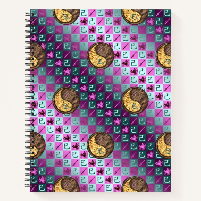 Cuaderno Sagitario & Serpiente de Tierra (Anverso)