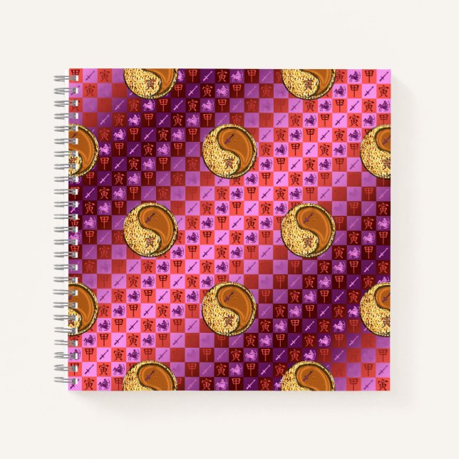 Cuaderno Sagitario & Tigre de Madera (Anverso)