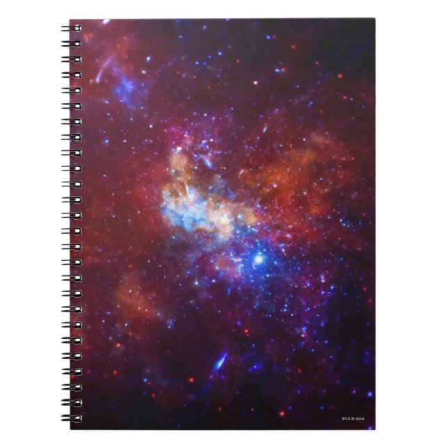 Cuaderno Sagitario una imagen de la galaxia de la vía (Frente)