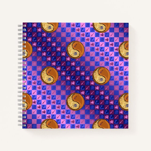 Cuaderno Sagitario y Buey de Madera (Anverso)
