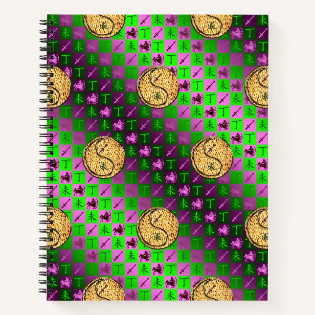 Cuaderno Sagitario y Cabra de Fuego (Anverso)