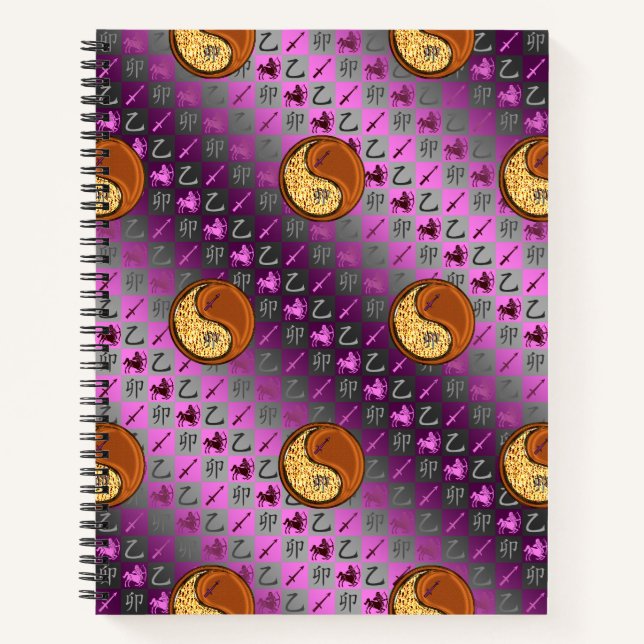 Cuaderno Sagitario y Conejo de Madera (Anverso)