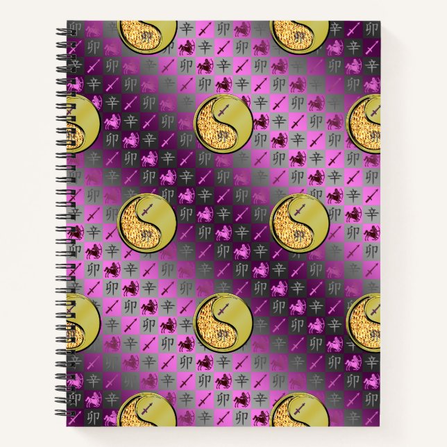 Cuaderno Sagitario y Conejo de Metal (Anverso)