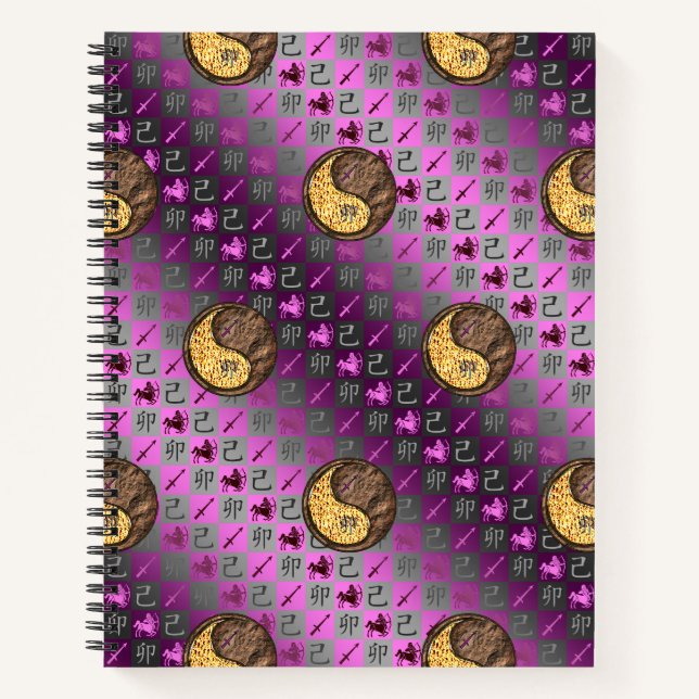 Cuaderno Sagitario y Conejo de Tierra (Anverso)