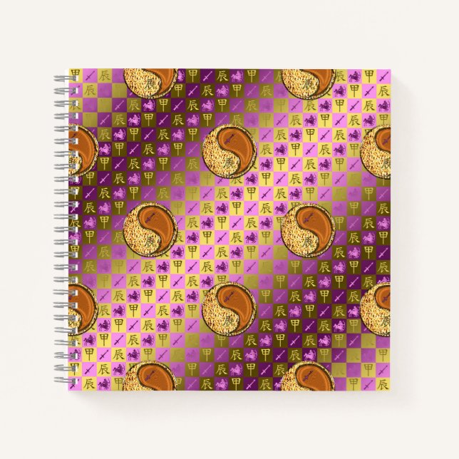 Cuaderno Sagitario y Dragón de Madera (Anverso)