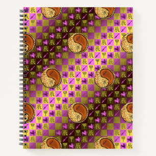 Cuaderno Sagitario y Dragón de Madera