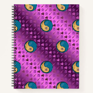 Cuaderno Sagitario y Gallo de Agua