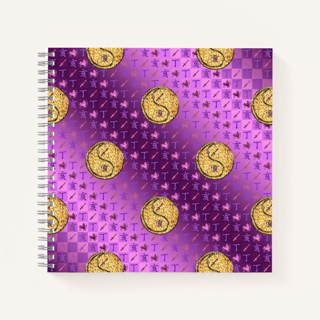 Cuaderno Sagitario y Jabalí de Fuego (Anverso)
