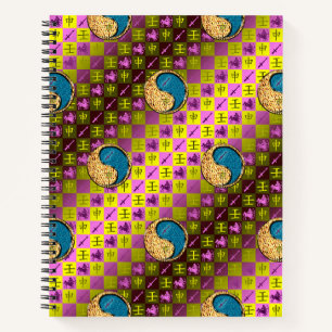 Cuaderno Sagitario y Mono de Agua
