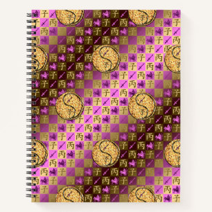 Cuaderno Sagitario y Rata de Fuego