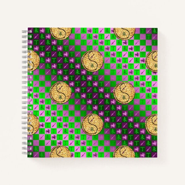 Cuaderno Sagittarius & Fire Goat (Anverso)