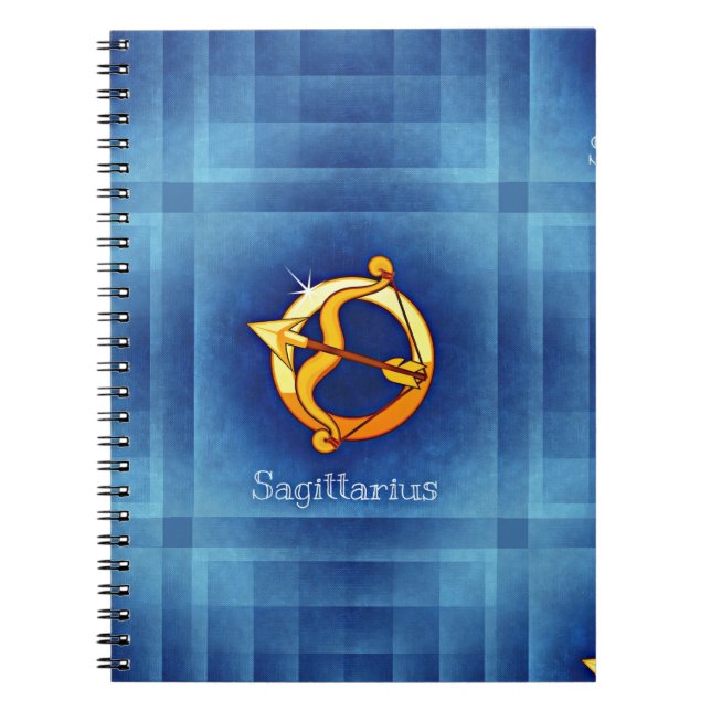 Cuaderno sagittarius horoscope (Frente)