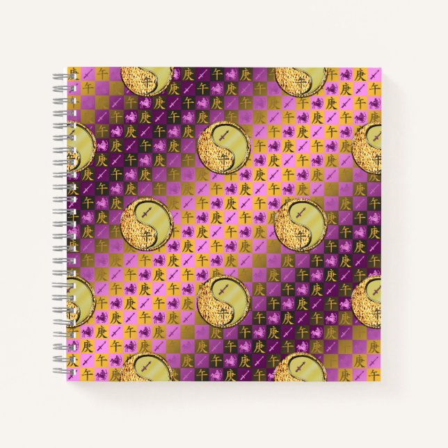 Cuaderno Sagittarius & Metal Horse (Anverso)