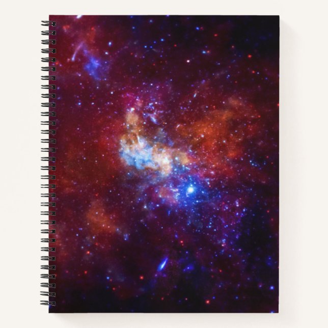 Cuaderno Sagittarius Una Imagen De Galaxia Vía Láctea (Anverso)