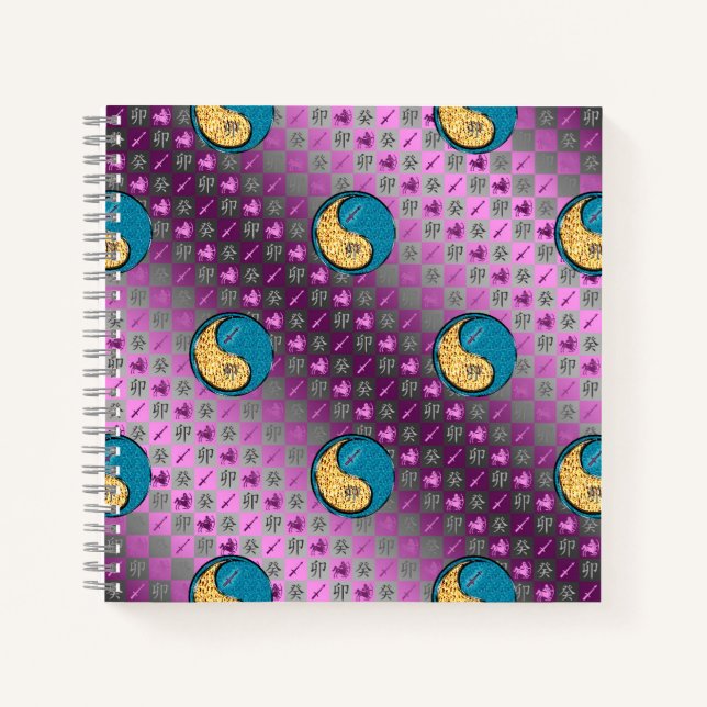 Cuaderno Sagittarius & Water Rabbit (Anverso)