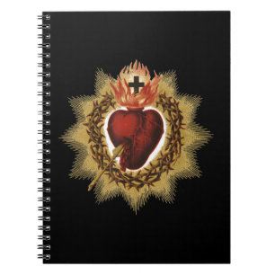 Cuaderno Sagrado Corazón de Jesús Camiseta de la Devoción C