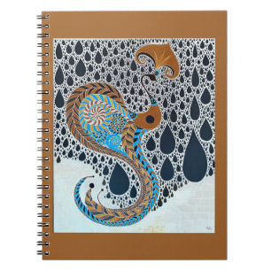 Cuaderno Sahara Pearls Tribal Exotic Peacock