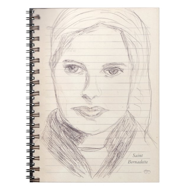 Cuaderno Saint Bernadette (Frente)