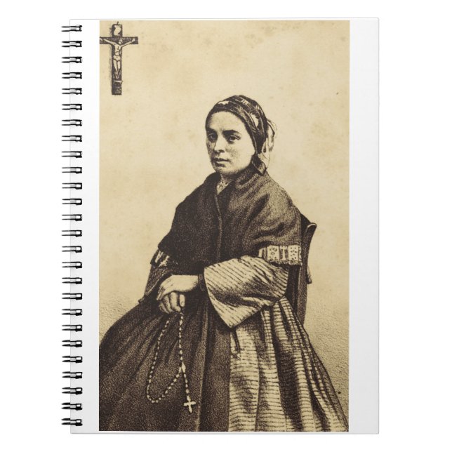 Cuaderno Saint Bernadette Soubirous Fine Art (Frente)