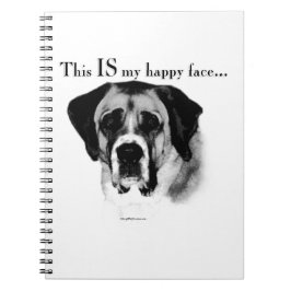 Cuaderno Saint Bernard Happy Face