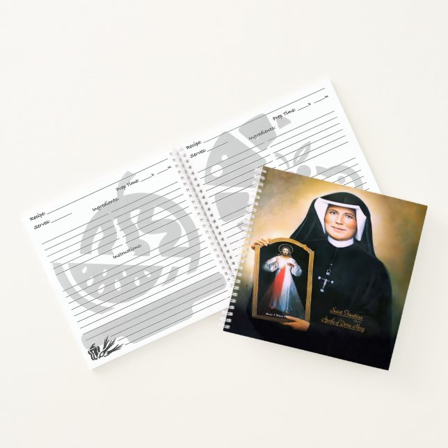 Cuaderno Saint Faustina, divina misericordia (Interior)