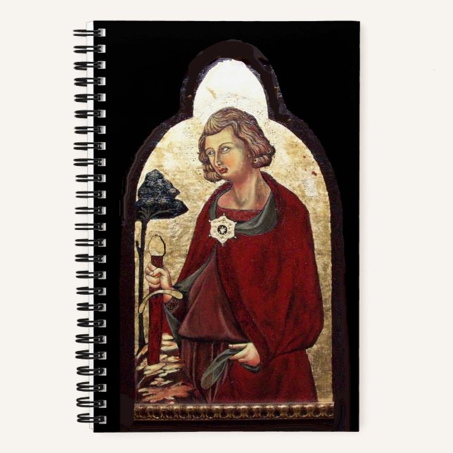 CUADERNO SAINT GALGANO / LEYENDA DE LA ESPADA EN LA ROCA (Anverso)