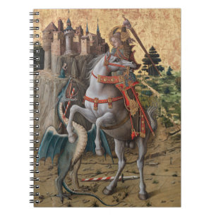 Cuaderno Saint George Slay Dragon Carlo Crivelli Paintin
