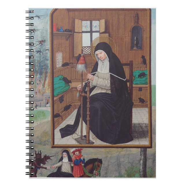 Cuaderno Saint Gertrude de Helfta por Simon Bening (Frente)