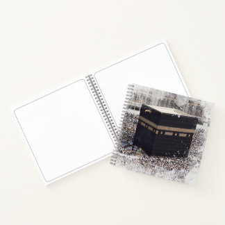 Cuaderno Saint Kaaba, Masjid Al Haram, acuarela ilustrada