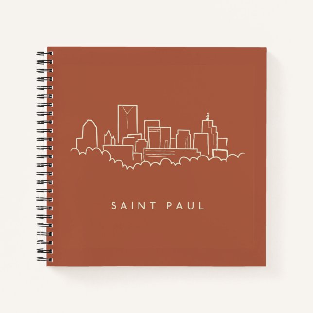 Cuaderno Saint Paul, línea aérea de Minnesota (Anverso)