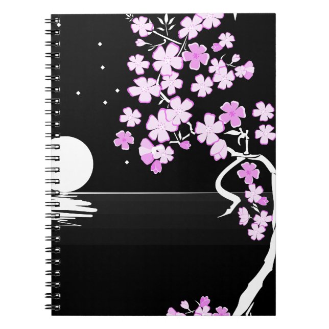 Cuaderno Sakura de la Noche (Frente)