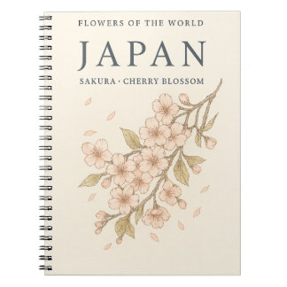Cuaderno Sakura – Flor de Cerezo de Japón