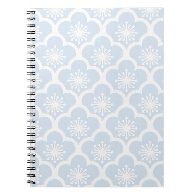 Cuaderno Sakura Suave Neutral - Azul Polvo (Frente)