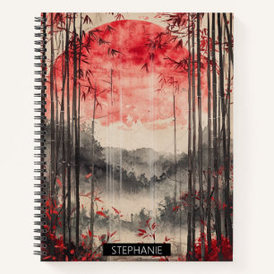 Cuaderno Sakura Tinta Lavada Luna de Sangre (1)
