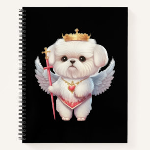 Cuaderno Salchichas maltesas, amantes de los perros maltese