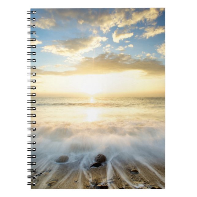 Cuaderno Salida del sol de oro (Frente)