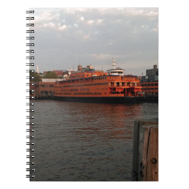 Cuaderno Salida del sol de Staten Island (Frente)