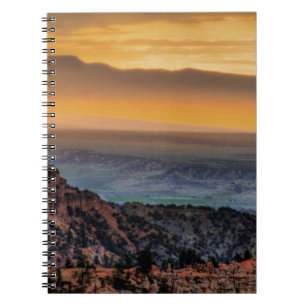 Cuaderno Salida del sol en el barranco de Bryce