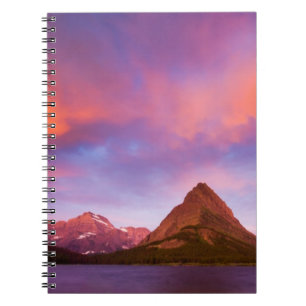 Cuaderno Salida del sol en el glaciar