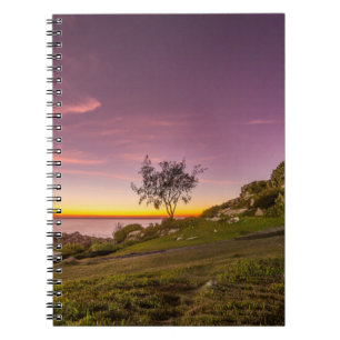 Cuaderno Salida del sol en la playa en Florianopolis