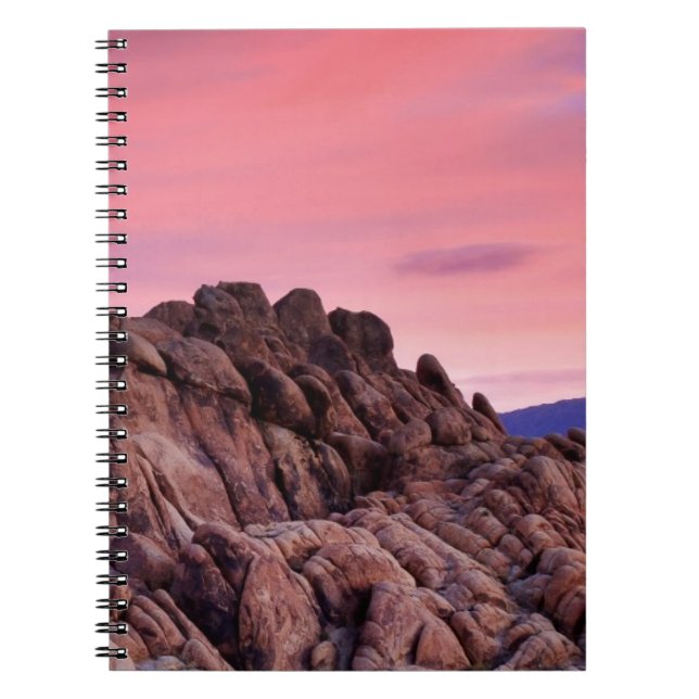 Cuaderno Salida del sol en las colinas de Alabama (Frente)