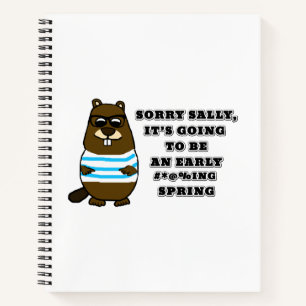 Cuaderno Sally, primavera temprana #*@%ing